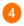 Badge 4 with solid fill
